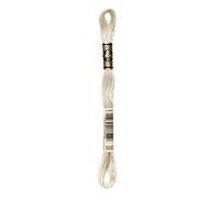 DMC 117-3033 Six Strand Embroidery Cotton Floss, Light Mocha Brown, 8.7-Yard