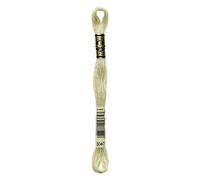 DMC Garn Six-Strand Embroidery Cotton Floss 117-3047 – Light Yellow Beige, 8.7-Yard