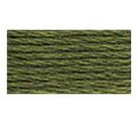 DMC 117-3051 Six Strand Embroidery Cotton Floss Dark Green Grey 8.7-Yard