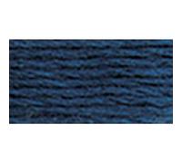 DMC 117-311 Mouline Stranded Cotton Six Strand Embroidery Floss Thread, Medium Navy Blue, 8.7-Yard