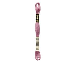 DMC 117-3688 Mouline Stranded Cotton Six Strand Embroidery Floss Thread, Medium Mauve, 8.7-Yard