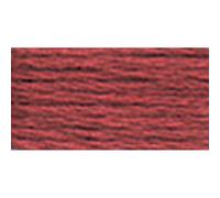 DMC 117-3721 Mouline Stranded Cotton Six Strand Embroidery Floss Thread Dark Shell Pink 8.7-Yard