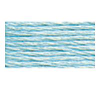DMC 117-3761 Mouline Stranded Cotton Six Strand Embroidery Floss Thread Light Sky Blue 8.7-Yard