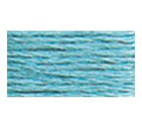 DMC 117-3766 Mouline Stranded Cotton Six Strand Embroidery Floss Thread Light Peacock Blue 8.7-Yard