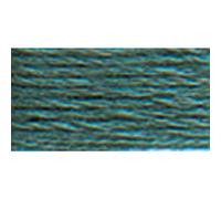 DMC 117-3768 Mouline Stranded Cotton Six Strand Embroidery Floss Thread, Dark Grey Green, 8.7-Yard