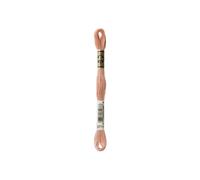 DMC 117-3771 Mouline Stranded Cotton Six Strand Embroidery Floss Thread Light Terra Cotta 8.7-Yard