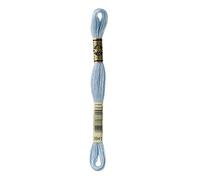 DMC 117-3841 Mouline Stranded Cotton Six Strand Embroidery Floss Thread, Pale Baby Blue, 8.7-Yard