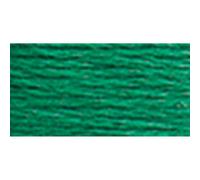 DMC 117-3850 Mouline Stranded Cotton Six Strand Embroidery Floss Thread Dark Bright Green 8.7-Yard