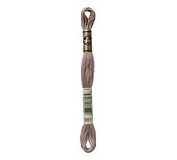 DMC 117-3861 Mouline Stranded Cotton Six Strand Embroidery Floss Thread, Light Cocoa, 8.7-Yard