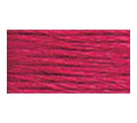 DMC 117-600 Six Stranded Cotton Embroidery Floss, Very Dark Cranberry, 8.7-Yard