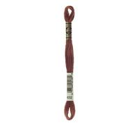 DMC 117-632 Six Stranded Cotton Embroidery Floss, Ultra Very Dark Desert Sand, 8.7-Yard