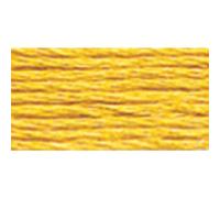 DMC 117-728 Six Strand Embroidery Cotton Floss, Lighter Topaz, 8.7-Yard