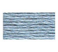 DMC 117-932 6 Strand Embroidery Cotton Floss, Light Antique Blue, 8.7-Yard