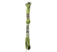 DMC 117-94 6 Strand Embroidery Cotton Floss, Variegated Khaki Green, 8.7-Yard
