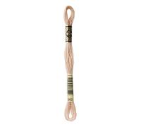 DMC 117-950 6 Strand Embroidery Cotton Floss, Light Desert Sand, 8.7-Yard