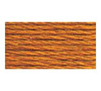 DMC 117-976 6 Strand Embroidery Cotton Floss, Medium Golden Brown, 8.7-Yard