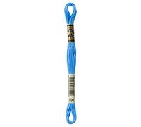 DMC 117-996 6 Strand Embroidery Cotton Floss, Medium Electric Blue, 8.7-Yard