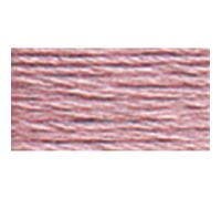 DMC 1173727 Mouline Stranded Cotton Six Strand Embroidery Floss Thread Light Antique Mauve 87Yard