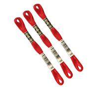 DMC 117AMZ3-666 Amazon 3 Skein Pack Embroidery Floss Bright Red