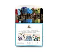 DMC 117F25-PC36 Embroidery Popular Colors Floss Pack, Colors May Vary, 8.7-Yard, 36/Pack