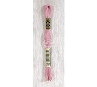 DMC 117MC-3354 Embroidery Floss Cotton 3354 Pink, 8 Metres