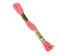 DMC 117MC-3833 Embroidery Floss, Cotton, 3833 Pink, 8 Metres