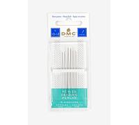 DMC 1764-10/12 Beading Hand Needles, 6-Pack, Size 10/12