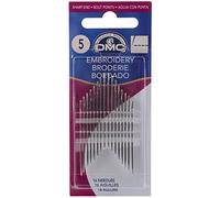 Bulk Buy: DMC Embroidery Hand Needles Size 5 15/Pkg 1765-5 (12-Pack)