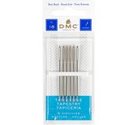 DMC 1767-18 Tapestry Hand Needles, 6-Pack, Size 18
