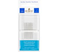 DMC 1767-26 Tapestry Hand Needles, 6-Pack, Size 26