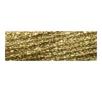 DMC 317W-E3821 Light Effects Polyster Embroidery Floss, 8.7-Yard, Light Gold