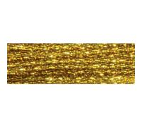 DMC 317W-E3852 Light Effects Polyster Embroidery Floss, 8.7-Yard, Dark Gold