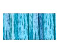 DMC 417F-4020 Color Variations Six Strand Cotton Thread Embroidery Floss, 8.7-Yard, Tropical Waters