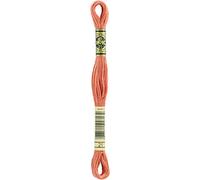 DMC Garn 6-Strand Cotton Embroidery Thread – 8.7 yd – Light Alizarin