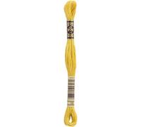 DMC Garn – Embroidery Thread – 6-Strand Cotton – 8.7 yd – Yellow Plum