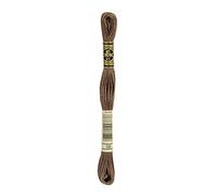 DMC Garn 6-Strand Cotton Embroidery Thread 8.7 yd Dark Driftwood