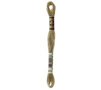 DMC 6-Strand Embroidery Cotton 8.7yd-Light Drab Brown