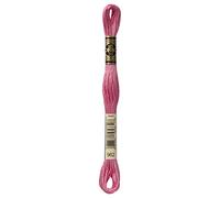 DMC 6-Strand Embroidery Cotton Floss, Medium Dusty Rose