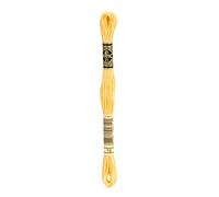 DMC Garn Embroidery Thread 6-Strand Cotton 8.7 yd Medium Light Autumn Gold
