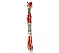 DMC Garn Embroidery Floss Mouline 6-Strand Variegated Terra Cotta 8 m No.69