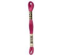 Dmc 6-Strand Embroidery Cotton 8.7yd-Very Dark Dusty Rose