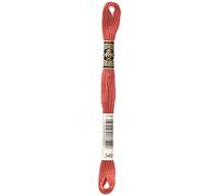 DMC 6-Strand Embroidery Cotton Floss, Dark Coral