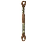 DMC 6-Strand Embroidery Cotton Floss, Dark Mocha Beige