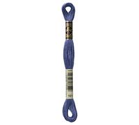 DMC Garn Embroidery Floss 117-161 Mouline Stranded Cotton 6-Strand 8.7 yd Grey Blue
