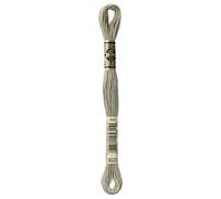 DMC 6-Strand Embroidery Cotton Floss, Light Brown Grey