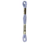 DMC 6-Strand Embroidery Cotton Floss, Light Grey Blue
