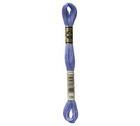 DMC 6-Strand Embroidery Cotton Floss, Medium Light Blue Violet
