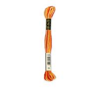 DMC 6-Strand Embroidery Cotton Floss, Variegated Burnt Orange