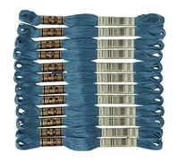 DMC Embroidery Thread, Cotton, # 3809 Green