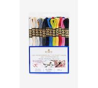 DMC - Assortment of Mouliné Special 117MC Threads - The Essentials, 100% Cotton - 24 Skeins, 4 Metres | Embroidery Thread, Ideal Cross Stitch